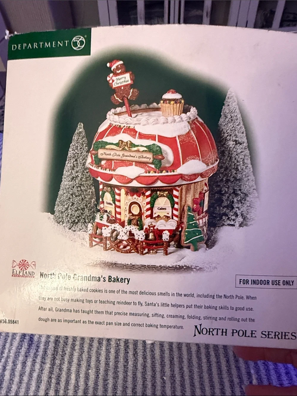 Department 56 North Pole Series Grandmas Bakery